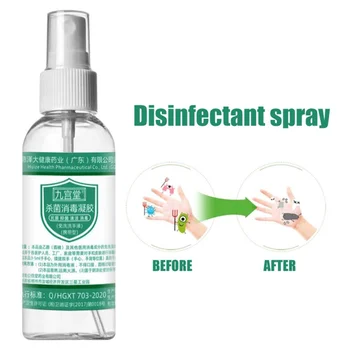 Hand Sanitizer Disinfectant 75 Degree Alcohol No Wash Sterilization 100ml Antibacterial Gel Carry Quickly Drying I
Hand Sanitizer Disinfectant 75 Degree Alcohol No Wash Sterilization 100ml Antibacterial Gel Carry Quickly Drying I