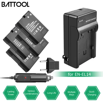4X ENEL14 EN-EL14 Rechargeable Battery+Battery Charger for Nikon P7200 P7700 P7100 D5500 D5300 D5200 D3200 D3300 D5100 L30
4X ENEL14 EN-EL14 Rechargeable Battery+Battery Charger for Nikon P7200 P7700 P7100 D5500 D5300 D5200 D3200 D3300 D5100 L30