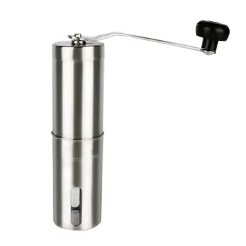 Silver Coffee Grinder Mini Stainless Steel Hand Manual Handmade Coffee Bean Burr Grinders Mill Kitchen Tool Crocus Grinders
Silver Coffee Grinder Mini Stainless Steel Hand Manual Handmade Coffee Bean Burr Grinders Mill Kitchen Tool Crocus Grinders