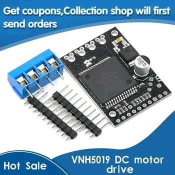 VNH5019 30A Dual High Power DC Motor Driver Shield Compatible with ARDUINO (Environmental Protection) VNH2SP30 upgrade
VNH5019 30A Dual High Power DC Motor Driver Shield Compatible with ARDUINO (Environmental Protection) VNH2SP30 upgrade