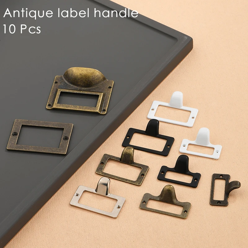 Label Handle Packaging Box Accessories Label Antique Handle Cabinet Drawer Handle Pull for for Kitchen Cabinet Hardware 10pcs
Label Handle Packaging Box Accessories Label Antique Handle Cabinet Drawer Handle Pull for for Kitchen Cabinet Hardware 10pcs