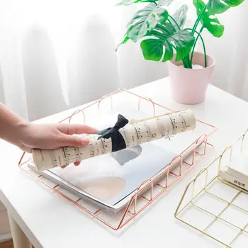 Iron Grid File Storage Shelf Holder Filing Tray Desktop Rack Office Organizer Desktop Organizer File Holder Durable File Storage
Iron Grid File Storage Shelf Holder Filing Tray Desktop Rack Office Organizer Desktop Organizer File Holder Durable File Storage