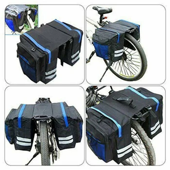 Bicycle Bags Waterproof Mountain Road 600D oxford cloth Bicycle Bike Rack Rear Seat Tail Carrier Trunk Double Bike Pannier Bags
Bicycle Bags Waterproof Mountain Road 600D oxford cloth Bicycle Bike Rack Rear Seat Tail Carrier Trunk Double Bike Pannier Bags