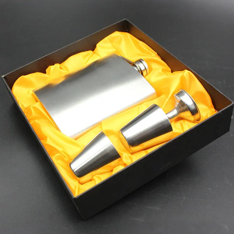 Generic Metal Flagon Alcohol Flask Hip Hip Custom Gift Pot Stainless