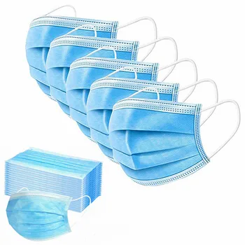 Anti-Pollution Dust Protection Disposable Face Masks For Adult 3 Layes Filter One Time Breathable Mouth Mask
Anti-Pollution Dust Protection Disposable Face Masks For Adult 3 Layes Filter One Time Breathable Mouth Mask