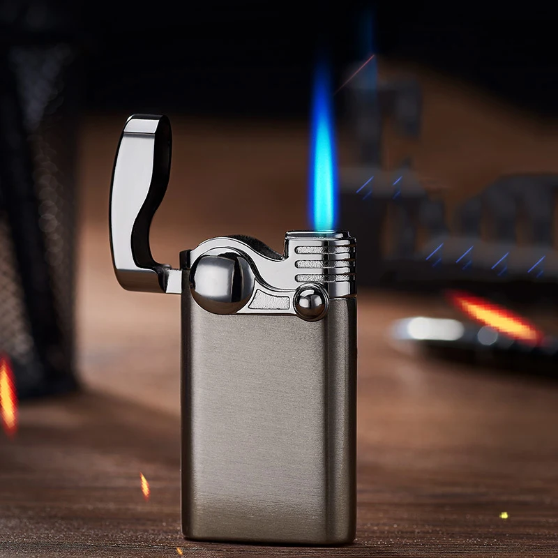 Powerful Firepower Metal Spray Gun Creative Butane Gas Lighter Windproof Turbo Lighter Multifunctional Ignition Gadget
Powerful Firepower Metal Spray Gun Creative Butane Gas Lighter Windproof Turbo Lighter Multifunctional Ignition Gadget