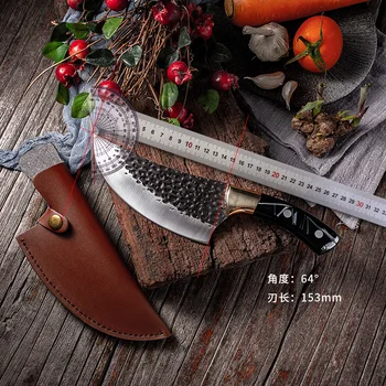 New 6 Inch Boning Knife Butcher Knife Skinning Killing Pig Stainless Manganese Steel Cutting Chicken Duck And Fish Meat Pig Meat
New 6 Inch Boning Knife Butcher Knife Skinning Killing Pig Stainless Manganese Steel Cutting Chicken Duck And Fish Meat Pig Meat