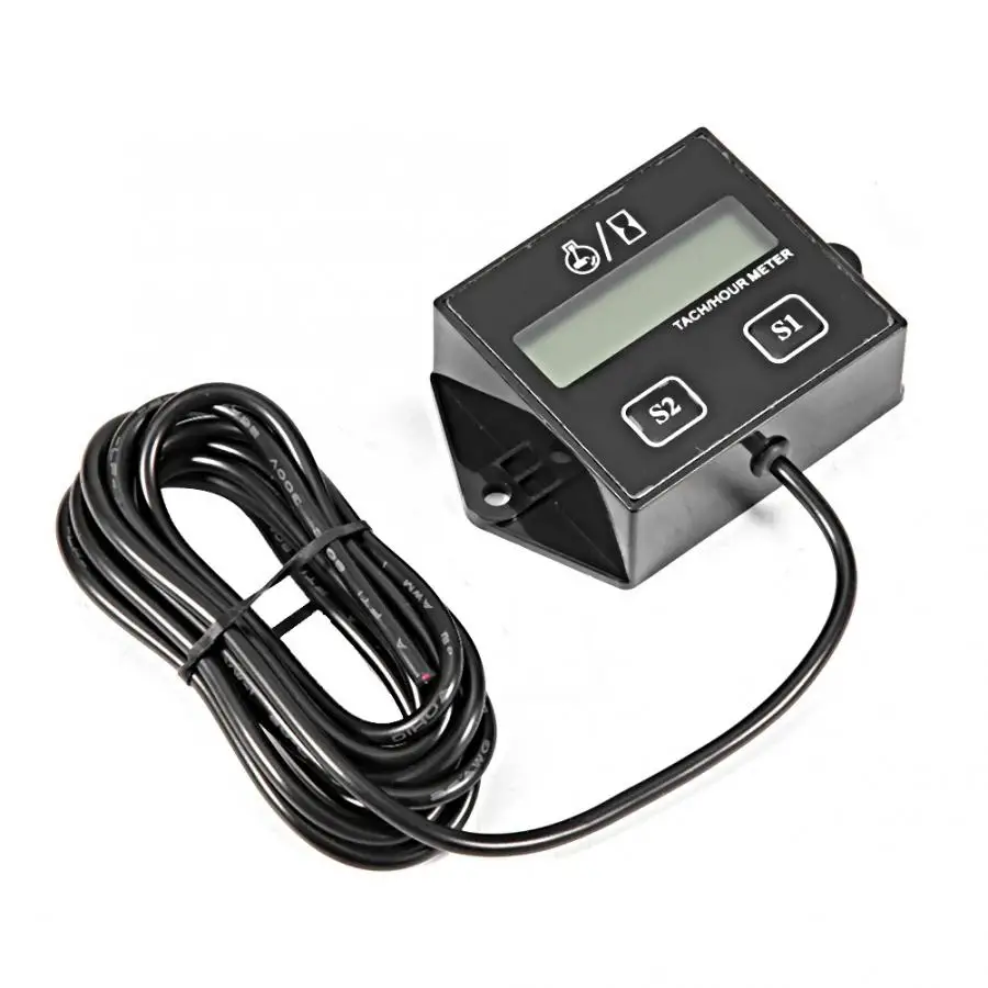 Digital Inductive Display Motor Tach Hour Meter Tachometer Indicator for Motorcycle ATV Boat Speedometer Motorcycle Accessory
Digital Inductive Display Motor Tach Hour Meter Tachometer Indicator for Motorcycle ATV Boat Speedometer Motorcycle Accessory