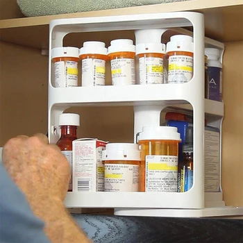 Kitchen Storage Spice Organizer Storage Rack Shelf For Home Multi-Function Rotating Food Holder Organizer Shelves Seasoning Rack
Kitchen Storage Spice Organizer Storage Rack Shelf For Home Multi-Function Rotating Food Holder Organizer Shelves Seasoning Rack