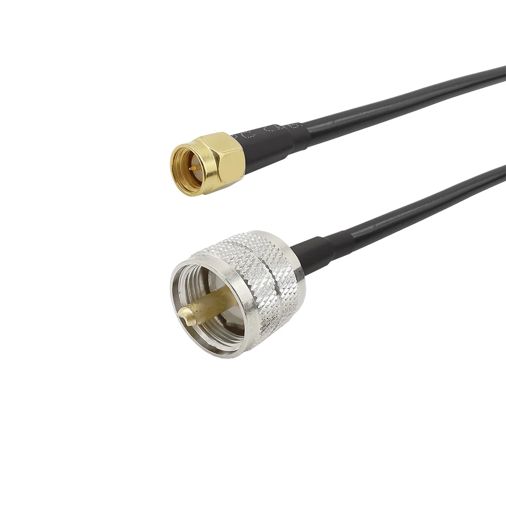 UHF SO239 Male Plug to SMA Male Plug Adapter RF LMR195 RF Antenna Extension Cable For Handheld Radios Antenna 1M 3M 6M 9M 12M
UHF SO239 Male Plug to SMA Male Plug Adapter RF LMR195 RF Antenna Extension Cable For Handheld Radios Antenna 1M 3M 6M 9M 12M