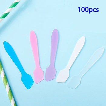 100pcs Disposable Facial Cream Spatulas,Makeup Mask Tip Scoops Frosted Cosmetic Mask Spatulas (Mixed Color)for Mixing Sampling
100pcs Disposable Facial Cream Spatulas,Makeup Mask Tip Scoops Frosted Cosmetic Mask Spatulas (Mixed Color)for Mixing Sampling