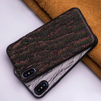 Cowhide Phone Case For iPhone 7 8 X Xs Xr 11 Case Fish Bark texture Cover For iphone 6 6s Plus 8p 7p Case
Cowhide Phone Case For iPhone 7 8 X Xs Xr 11 Case Fish Bark texture Cover For iphone 6 6s Plus 8p 7p Case