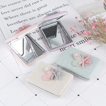 1pcs Two-Side Folding Mirror Cosmetic Tool Fabric Feel Makeup Mirrors Cute Elephant Compact Pocket Mirror
1pcs Two-Side Folding Mirror Cosmetic Tool Fabric Feel Makeup Mirrors Cute Elephant Compact Pocket Mirror