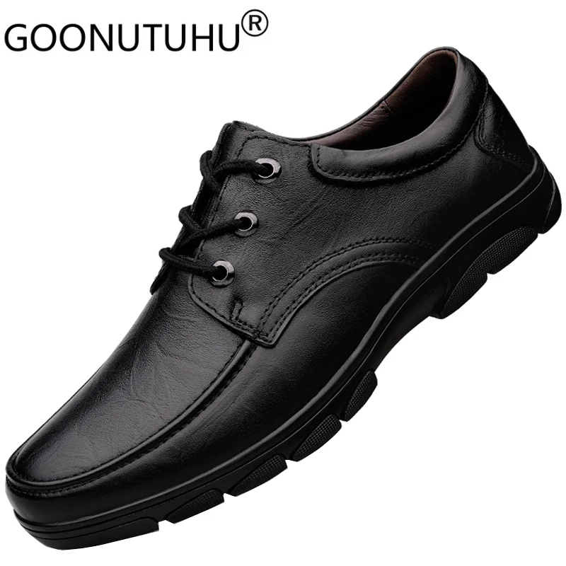 2020 Style Men's Winter Shoes Casual Genuine Leather Classics Brown Black Lace Up Derby Shoe man Plush Waterproof Shoes For Men
2020 Style Men's Winter Shoes Casual Genuine Leather Classics Brown Black Lace Up Derby Shoe man Plush Waterproof Shoes For Men