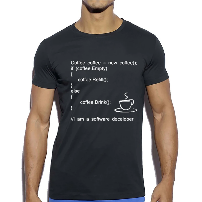 Fun Design Programming T Shirt I M A Software Deceloper Printed T Shirt Casual Cotton Short Sleeve Fashion Cool T Shirt for Men
Fun Design Programming T Shirt I M A Software Deceloper Printed T Shirt Casual Cotton Short Sleeve Fashion Cool T Shirt for Men