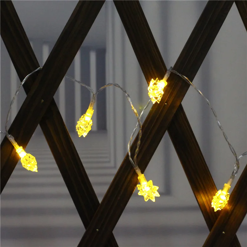 New Style Lighting Chain LED Colored Lamp Christmas Lights Festival Decorations Seven-Pointed Star Lighting Chain Party Room Lig
New Style Lighting Chain LED Colored Lamp Christmas Lights Festival Decorations Seven-Pointed Star Lighting Chain Party Room Lig