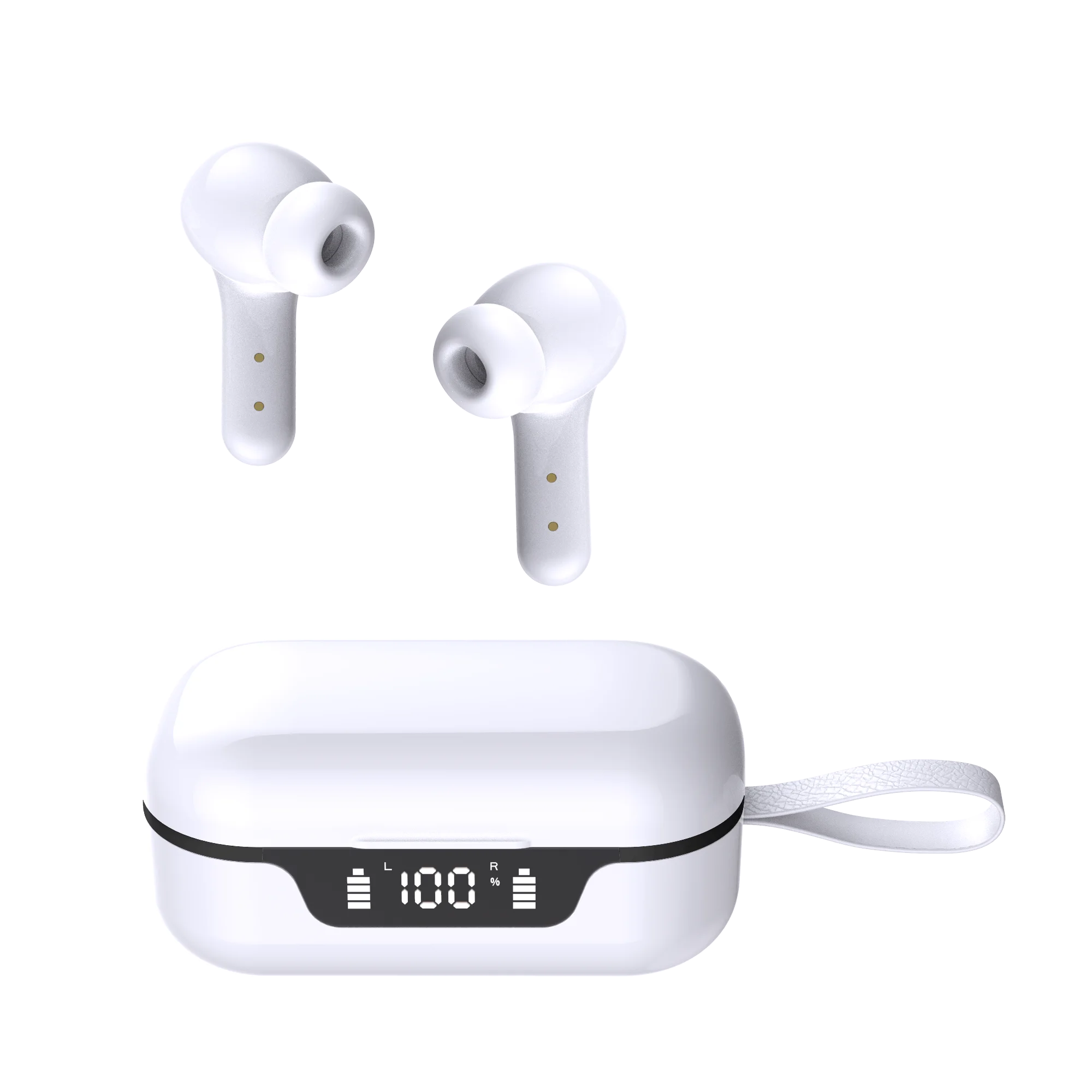 In-Ear TWS 5.1 Wireless Bluetooth Earphone Noise Reduction Digital Display Touch Control Earpiece HD Call Waterproof Earbuds
In-Ear TWS 5.1 Wireless Bluetooth Earphone Noise Reduction Digital Display Touch Control Earpiece HD Call Waterproof Earbuds