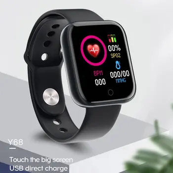 Y68 Color Screen Waterproof Smart Bracelet Real-Time Sleep Monitoring Anti-lost Function Smart Alarm Clock Sedentary Reminder
Y68 Color Screen Waterproof Smart Bracelet Real-Time Sleep Monitoring Anti-lost Function Smart Alarm Clock Sedentary Reminder