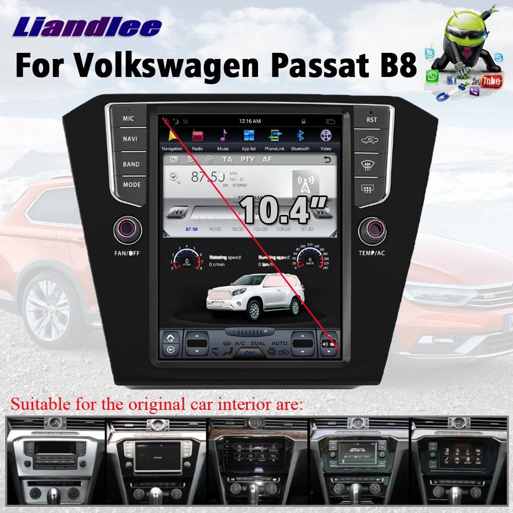 Car Tesla Style Multimedia For VW Passat B8/Magotan 2015~2020 Android Radio Autoradio GPS Vertical Screen Navigation
Car Tesla Style Multimedia For VW Passat B8/Magotan 2015~2020 Android Radio Autoradio GPS Vertical Screen Navigation