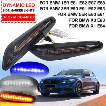 2pcs car LED Dynamic side Marker light Amber Flowing Water White DRL Blinker Indicator Turn Signal Lights For BMW E60 E61
2pcs car LED Dynamic side Marker light Amber Flowing Water White DRL Blinker Indicator Turn Signal Lights For BMW E60 E61