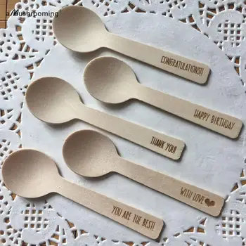 Birthday Ice Cream Party Spoons Personalized spoon wedding souvenirs Mini Wooden Spoons Wedding Gift Engagement Favors 
Birthday Ice Cream Party Spoons Personalized spoon wedding souvenirs Mini Wooden Spoons Wedding Gift Engagement Favors