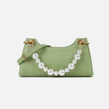 Spring/summer 2020 new products Axillary-bag Large chain lizard print shoulder bag leather handbags for ladies baguette bag
Spring/summer 2020 new products Axillary-bag Large chain lizard print shoulder bag leather handbags for ladies baguette bag