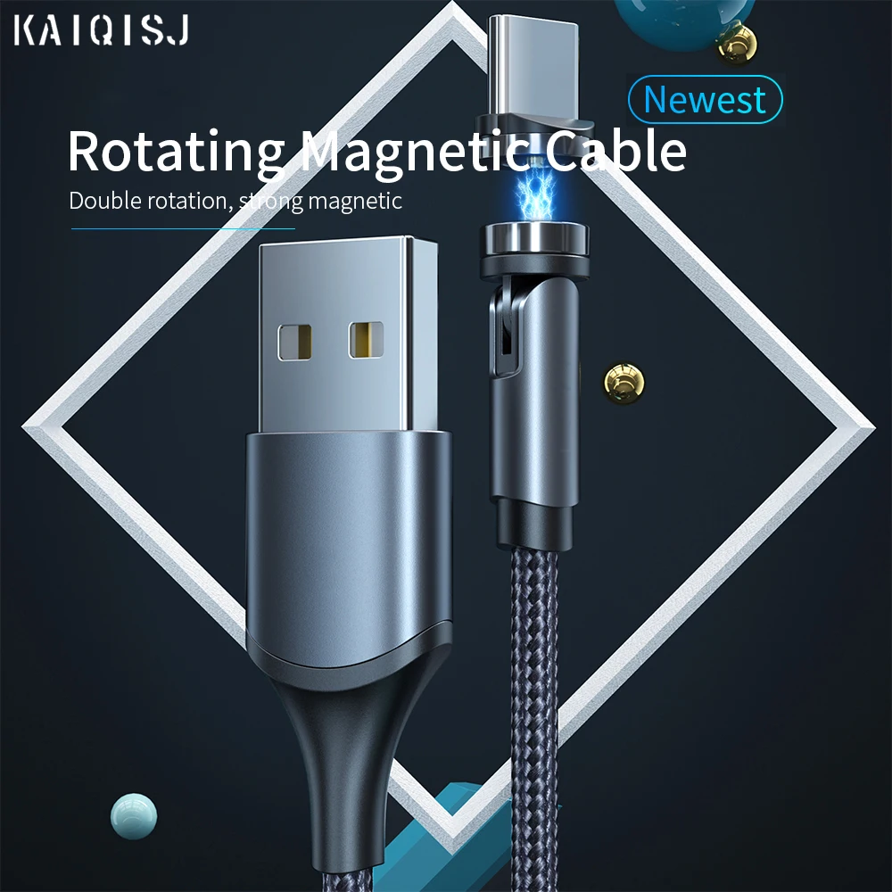 KAIQISJ 3A Magnetic Micro USB Type C Cable Phone Accessories Charging For iPhone 8 Plus Xr 11 Xiaomi Redmi Charger 360 Rotation
KAIQISJ 3A Magnetic Micro USB Type C Cable Phone Accessories Charging For iPhone 8 Plus Xr 11 Xiaomi Redmi Charger 360 Rotation