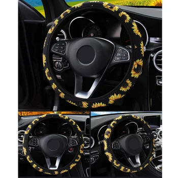 Interior Steering Wheel cover Accessories Inner Sunflower design Universal
Interior Steering Wheel cover Accessories Inner Sunflower design Universal