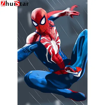 New 5D DIY Diamond Painting Spider-Man Diamond Embroidered Full Square Mosaic Full Diamond Rhinestone Craft Home Decoration ZWQ
New 5D DIY Diamond Painting Spider-Man Diamond Embroidered Full Square Mosaic Full Diamond Rhinestone Craft Home Decoration ZWQ