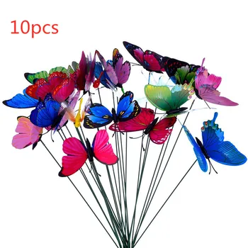 10 pcs of Butterflies Garden Yard Planter Colorful Whimsical Butterfly Stakes Decoracion Outdoor Decor Flower Pots Decoration
10 pcs of Butterflies Garden Yard Planter Colorful Whimsical Butterfly Stakes Decoracion Outdoor Decor Flower Pots Decoration