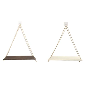2Pcs Wall Wooden Shelf Wall Mounted Flower Pot Rack Nordic Storage Rack Swing Shelf Home Wall Hanging Decor
2Pcs Wall Wooden Shelf Wall Mounted Flower Pot Rack Nordic Storage Rack Swing Shelf Home Wall Hanging Decor