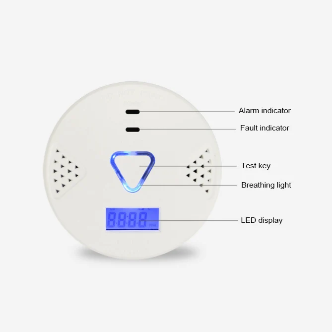 Intelligent Voice Type Carbon Monoxide Sensor Security Alarm Independent Co Gas Alarm
Intelligent Voice Type Carbon Monoxide Sensor Security Alarm Independent Co Gas Alarm