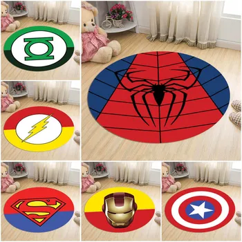 2020 American Trend Round Carpet Batman Superman Printed Soft Carpet Non-slip Carpet Superhero Computer Chair Mat Mat 60 * 60
2020 American Trend Round Carpet Batman Superman Printed Soft Carpet Non-slip Carpet Superhero Computer Chair Mat Mat 60 * 60