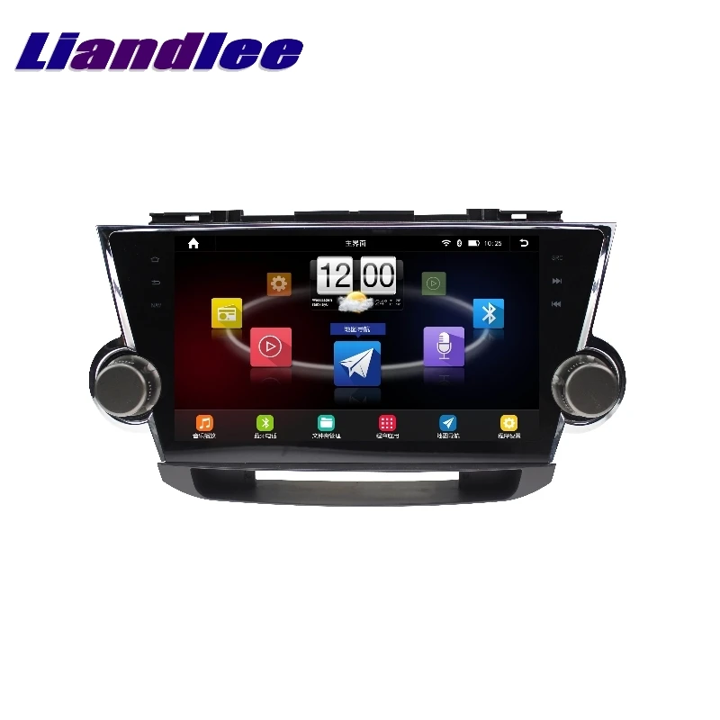 For Toyota Highlander XU40 Kluger LiisLee Car Multimedia TV DVD GPS Audio Hi-Fi Radio Stereo Original Style Navigation NAVI