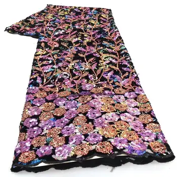 Embroidered French African lace fabric high-quality embossed sequin thread tulle Nigeria mesh Indian lace wedding dress
Embroidered French African lace fabric high-quality embossed sequin thread tulle Nigeria mesh Indian lace wedding dress