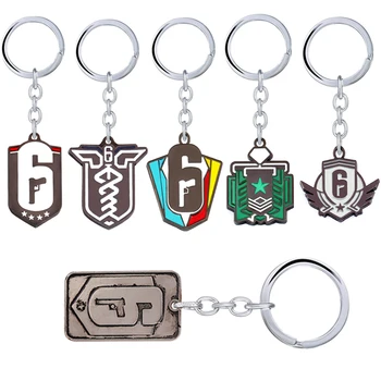 Game Rainbow 6 Keychains Charm Jewelry Star Wing Pattern Green Pendants Keyring Accessory Men Women
Game Rainbow 6 Keychains Charm Jewelry Star Wing Pattern Green Pendants Keyring Accessory Men Women