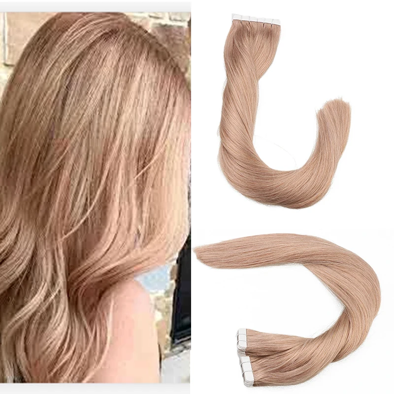 Sindra Skin Weft Machine tape in remy human hair extensions 20pcs 40pcs Adhesive Tape in Hair Extensions 14-24 (2)