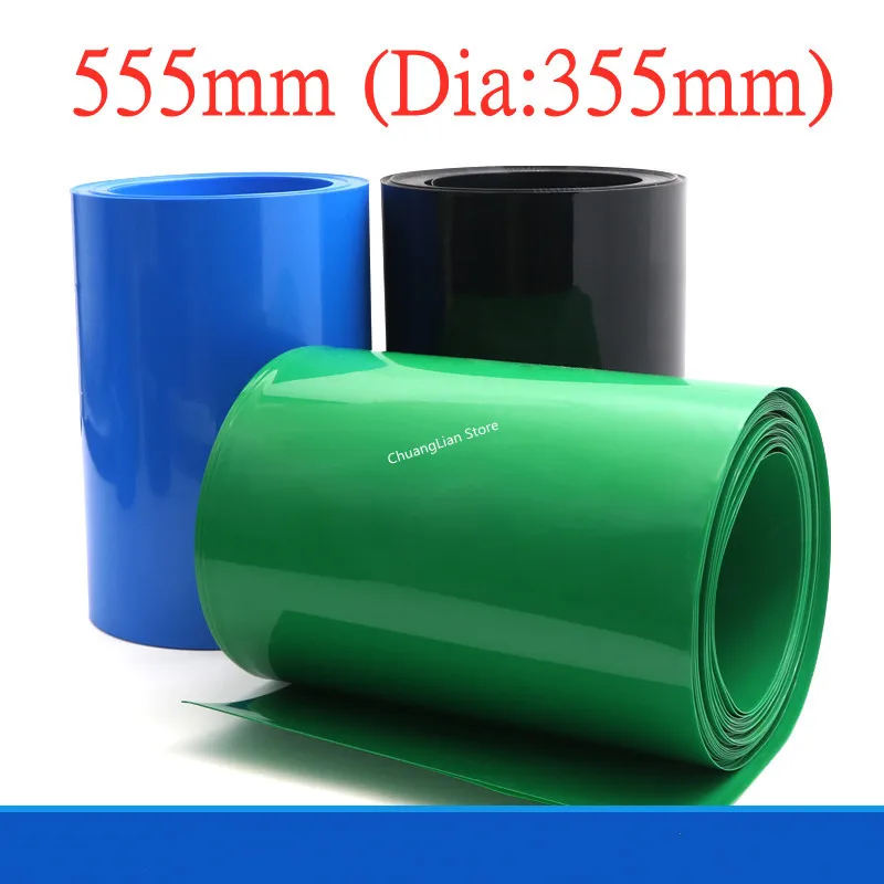 PVC Heat Shrink Tube 555mm Width Blue Multicolor Shrinkable Cable Sleeve Sheath Pack Cover for 18650 Lithium Battery Film Wrap
PVC Heat Shrink Tube 555mm Width Blue Multicolor Shrinkable Cable Sleeve Sheath Pack Cover for 18650 Lithium Battery Film Wrap