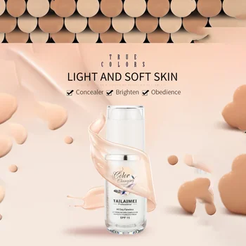Warming Skin Tone Liquid Foundation Light and Soft Brightening Concealer Long-Lasting Moisturizing Liquid Foundation
Warming Skin Tone Liquid Foundation Light and Soft Brightening Concealer Long-Lasting Moisturizing Liquid Foundation