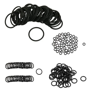 50 pieces Black nitrile rubber O-ring seal washers 13 x 9 x 2mm 
50 pieces Black nitrile rubber O-ring seal washers 13 x 9 x 2mm