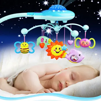 Baby Love 601-3 Musical Baby Bed Bell. Baby Rattles with 50 Music, 360 Degrees Rotate Star lights baby toys for 0-12 Month
Baby Love 601-3 Musical Baby Bed Bell. Baby Rattles with 50 Music, 360 Degrees Rotate Star lights baby toys for 0-12 Month