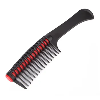 Teeth Wide Tooth Comb Black ABS Plastic Heat-resistant Large Wide Tooth Comb For Hair Styling Tool
Teeth Wide Tooth Comb Black ABS Plastic Heat-resistant Large Wide Tooth Comb For Hair Styling Tool