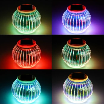 Solar LED 3D Color Lantern Glass Cover Ball Light Control Light Waterproof Home Outdoor Garden Lawn Light
Solar LED 3D Color Lantern Glass Cover Ball Light Control Light Waterproof Home Outdoor Garden Lawn Light