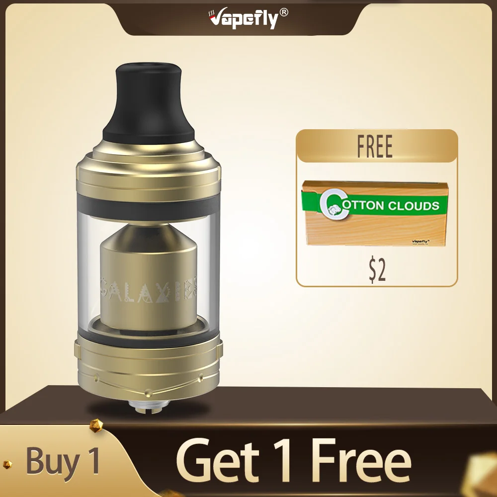 Оригинальные галактики Vapefly Galaxy MTL RTA емкость 3 мл/5 мл контроль воздушного потока 8