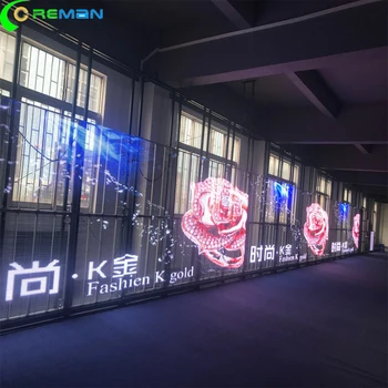P3.91 -7.82glass transparent led screen visible light weight led display 1000x1000mm
P3.91 -7.82glass transparent led screen visible light weight led display 1000x1000mm