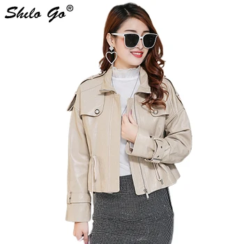 Genuine Leather Jacket Highstreet Drawstring Waist Ruffles Detail Solid Sheepskin Coat Women Autumn Elegant Loose A Line Outwear
Genuine Leather Jacket Highstreet Drawstring Waist Ruffles Detail Solid Sheepskin Coat Women Autumn Elegant Loose A Line Outwear
