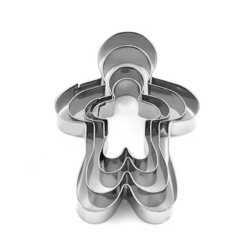 Factory direct selling stainless steel biscuit mold baking tool Gingerbread person plum blossom circle support customization
Factory direct selling stainless steel biscuit mold baking tool Gingerbread person plum blossom circle support customization