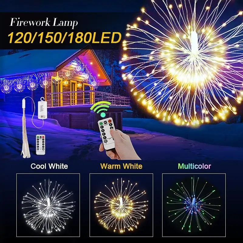 Decoration Light Exploding Lighting Copper Wire Battery Lights Festival Yard Wedding Landscape Lamp Outdoor Fairy Light Durable
Decoration Light Exploding Lighting Copper Wire Battery Lights Festival Yard Wedding Landscape Lamp Outdoor Fairy Light Durable