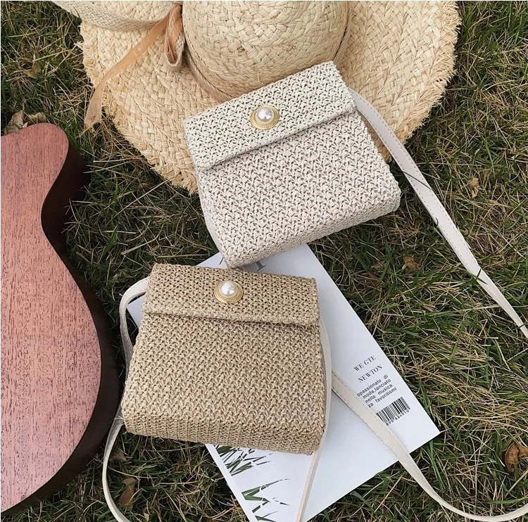Small Bag Women's 2019 New Style Korean-style WOMEN'S Fashion Handbag Trend Weaving Straw Bag Shoulder Bag Women's Shoulder Squa
Small Bag Women's 2019 New Style Korean-style WOMEN'S Fashion Handbag Trend Weaving Straw Bag Shoulder Bag Women's Shoulder Squa