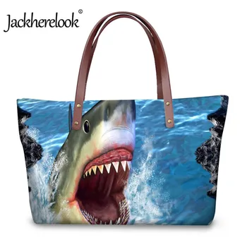 Jackherelook 3D Shark Printing Women Single Shoulder Bags 2020 Fashion Ladies Top-handle Bags Brand Design Travel Tote Bag
Jackherelook 3D Shark Printing Women Single Shoulder Bags 2020 Fashion Ladies Top-handle Bags Brand Design Travel Tote Bag